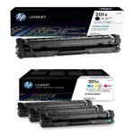 1 Set of HP originals Laser Toners (HP 201X)